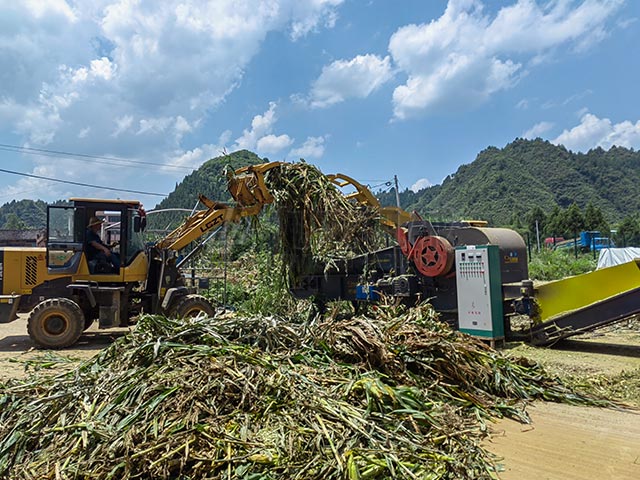 秸稈青貯粉碎機(jī)是制作優(yōu)質(zhì)青貯飼料首選設(shè)備